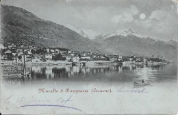 CPA DOS SIMPLE De 1904 - SUISSE - Muralto Et Rivapiana - Lacarno - 085 - - Muralto