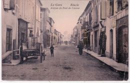 Le GERS - RISCLE -avenue Du Pont De L'Adour - Ed. A Villate - Riscle