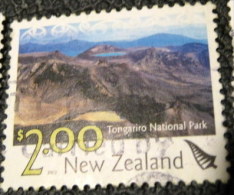 New Zealand 2003 Tongariro National Park $2.00 - Used - Gebraucht