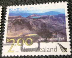 New Zealand 2003 Tongariro National Park $2.00 - Used - Gebraucht