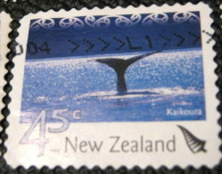 New Zealand 2004 Kaikoura Whale Watching 45c - Used - Oblitérés