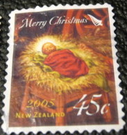New Zealand 2005 Merry Christmas 45c - Used - Oblitérés