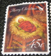 New Zealand 2005 Merry Christmas 45c - Used - Oblitérés