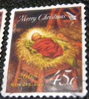 New Zealand 2005 Merry Christmas 45c - Used - Oblitérés