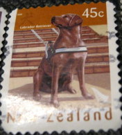 New Zealand 2006 Year Of Dog Labrador Retriever 45c - Used - Oblitérés