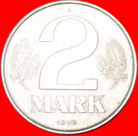 * HAMMER AND COMPASS (1972-1990): GERMANY  2 MARKS 1982A BERLIN! LOW START  NO RESERVE! - 2 Mark