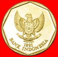 * GARUDA AND BULLS: INDONESIA ★ 100 RUPIAH 1991! LOW START ★ NO RESERVE! - Indonésie