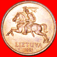 * A PART OF THE USSR (ex. Russia:) Lithuania  10 Cents 1991 UNC! LOW START  NO RESERVE! - Lituanie