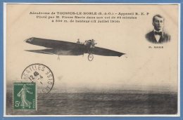 78 - TOUSSUS Le NOBLE --  Aérodrome - Appareil R E P Piloté Par M. Pierre Marie - Toussus Le Noble