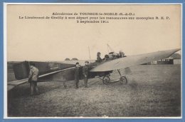 78 - TOUSSUS Le NOBLE --  Aérodrome - Le Lieutenant De Grailly....2 Septembre 1911 - Toussus Le Noble