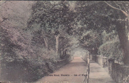 Great Britain PPC Chine Road, Shanklin Isle Of Wight IDEAL Card Series SHANKLIN 1906 EAST LONDON South Africa (2 Scans) - Storia Postale