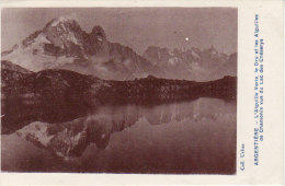 Argentière - L´aiguille Verte, Le Dru Et Les Aiguilles De Chamonix Vus Du Lac Des Chéserys - (a2952) - L'Argentiere La Besse