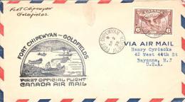 Canada - First Flight Cover-Air Mail - First Flight Covers