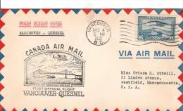 Canada - First Flight Cover-Air Mail - Erst- U. Sonderflugbriefe