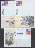 Liechtenstein 1987 Postal Stationery 3 Pc Unused (24464) - Stamped Stationery