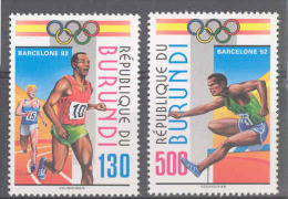 Burundi COB 1012/13 Olympic Games Barcelona 1992 MNH - Ongebruikt