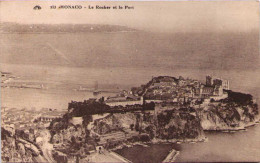 MONACO - Le Rocher Et Le Port - Hafen
