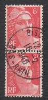 N° 721/721b (Variété, Mèches Croisées)  Avec Oblitération D'Epoque En Paire TB - Used Stamps