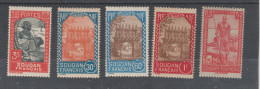 Soudan  1939  Entre  N°  110 Et 117 = 5 Val.  Neuf X X - Unused Stamps