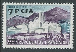 1961-62 FRANCIA REUNION TURISTICA SAINT PAUL 7 F SU 15 CENT MNH ** - G19 - Neufs