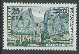 1965 FRANCIA REUNION TURISTICA MOUSTIERS 25 F SU 50 CENT MNH ** - G19 - Ungebraucht