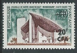 1965 FRANCIA REUNION TURISTICA RONCHAMP 20 F SU 40 CENT MNH ** - G19 - Ungebraucht