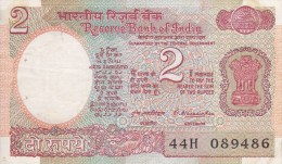 Lot De 2 Billets Inde 2 Et 5 Rupees - Inde