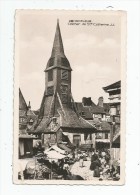 Cp , Commerce , Marché , 14 , HONFLEUR , Clocher De SAINTE CATHERINE , Voyagée , Ed : Cap - Marktplaatsen