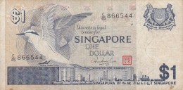 Billet Singapour 1 Dollar - Singapour