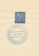 J4024 - Czechoslovakia (1938) Praha 1: XXIV. Session Of The International Statistical Institute - Informatique