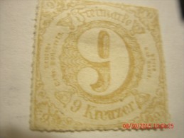 THURN&TAXIS, SCOTT# 59,  9 KR BISTER , MINT NGH - Mint