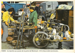 PARIS- Le Marché Aux Puces De La Porte De Montreuil - Arrondissement: 20