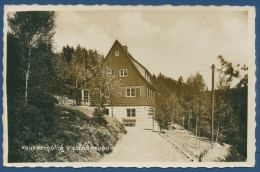 Haus Bergblick Waldbärenburg Altenberg Erzgebirge Foto, Gelaufen 1939 (AK464) - Altenberg
