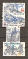 Checoslovaquia - Czechoslovakia Nº Yvert Aéreo 72-75 (usado) (o) - Airmail