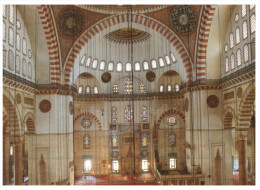 (PF 350) Islam - Istanbul Suleymaniye Mosque Interior - Islam