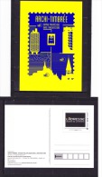PAP Entier De L&acute; Exposition Archi-Timbrées, L&acute;Adresse, Musée De La Poste, - Prêts-à-poster:Stamped On Demand & Semi-official Overprinting (1995-...)
