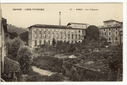 Carte Postale Ancienne Vinay - Les Filatures - Industrie Textile - Vinay
