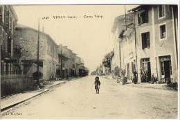 Carte Postale Ancienne Vinay - Cours Tréry - Vinay
