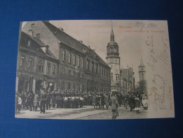 Dessau , Hauptwache Bahnpost Magdeburg 1904 - Dessau