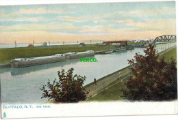 Carte Postale Ancienne De BUFFALO – ERIE CANAL - Buffalo