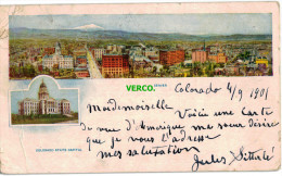 Carte Postale Ancienne De DENVER – COLORADO STATE CAPITOL - Denver