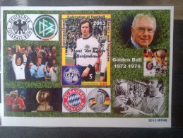 2013 Football IFFHS Beckenbauer Golden Ball Selfadhesive - Otros