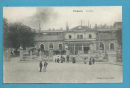 CPA Vue Extérieure De La Gare De VIERZON 18 - Vierzon