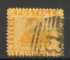 Timbres - Océanie - Australie - Western Australia - 1865-1869 - 2 Pence - - Gebruikt