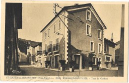 SAINT JULIEN EN BEAUCHENE (05) Façade Hotel Bermond Gauthier - Sonstige & Ohne Zuordnung