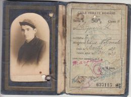 RAILWAY DISCOUNT VOUCHER, PICTURE ID BOOK, STAMPS, 8 PAGES, 1939, ROMANIA - Europe