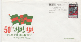 NIJMEGEN 4 DAYS MARCH, SPECIAL COVER, 1966, NETHERLANDS - Cartas & Documentos