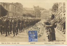 76 - Dieppe ;Parade Militaire De La 2ème D B Canadienne, Le 3 Septembre 1944. - Dieppe