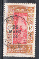 DAHOMEY YT 91 Oblitéré PORTO NOVO 26 MARS 1936 - Used Stamps