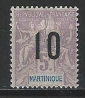 Martinique Yv. 81, Mi 76 I * - Neufs